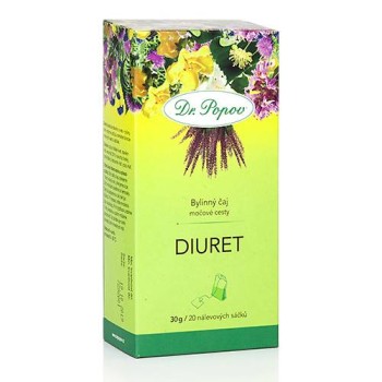 Dr.Popov Čaj Diuret tea porcovaný 20x1.5g