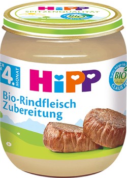HiPP Hovězí maso BIO 5m125g