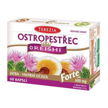 Terezia Ostropestřec + Reishi Forte 60cps