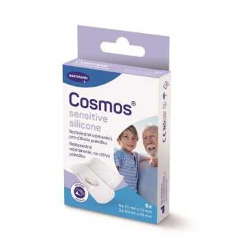 Cosmos sensitive silicone ultra jemná 2 vel. 8ks