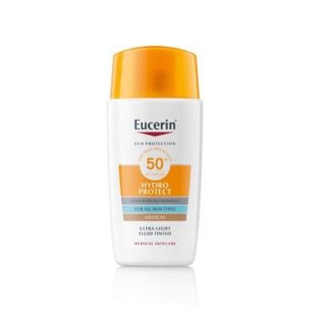 Eucerin SUN fluid na opalování obličeje tmavý SPF50+50ml