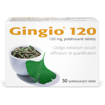GINGIO 120 mg potahované tablety, 30 tbl.
