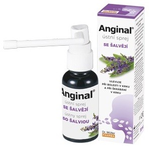 Dr.Müller Anginal ústní sprej se šalvějí 30ml