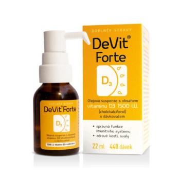DeVit Forte gtt. 22ml 440 dávek 1500 I.U.