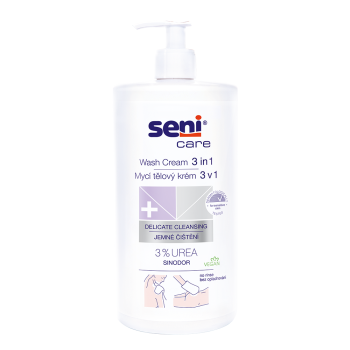 Seni Care Mycí tělový krém 3v1 1000ml