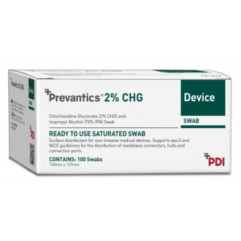 Prevantics 2% CHG Device swab 150x129mm 100ks