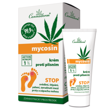 Cannaderm Mycosin krém proti plísním 30g