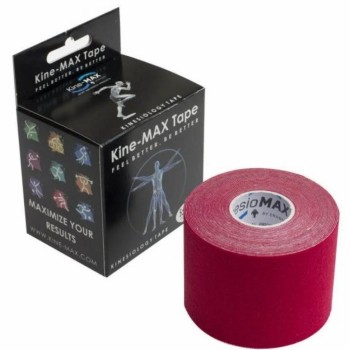 KineMAX Classic kinesiology tape červ. 5cmx5m