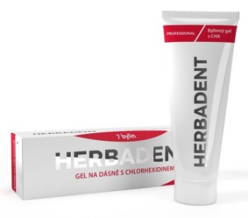 HERBADENT PROFES.bylin.gel na dásně Chlorhex.25g