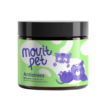 MOVit PET Antistress s příchutí masa 100 tablet