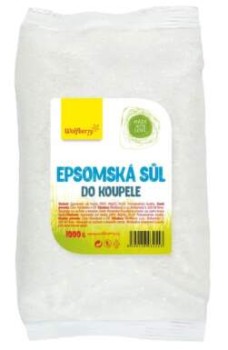 Epsomská sůl do koupele 1000g Wolfberry