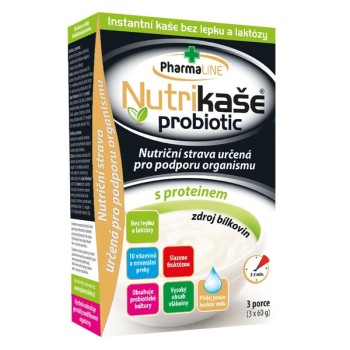Nutrikaše probiotic s proteinem 180g (3x60g)