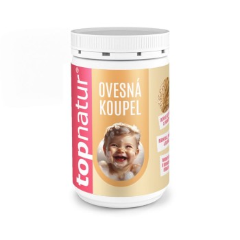 Ovesná koupel pro děti dóza 350g Topnatur