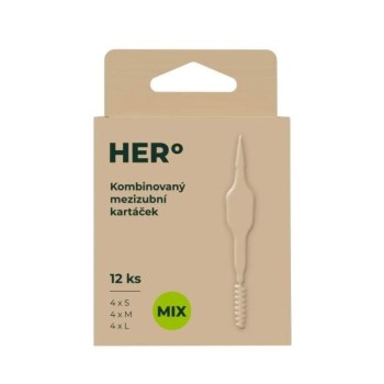 HERBADENT HERo mezizubní kartáček mix 12ks