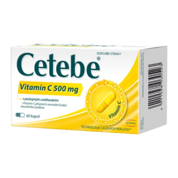 Cetebe Vitamin C 500mg cps.60