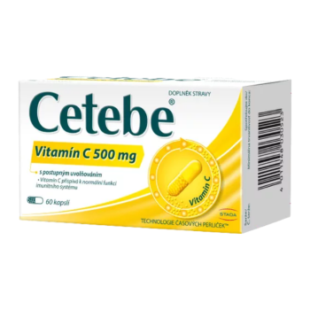 Cetebe vitamin C 500mg cps.60