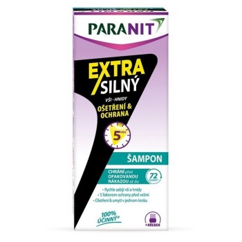 Paranit Extra silný šampon 100ml+hřeben