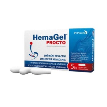 HemaGel PROCTO 5ks rektálních čípků II