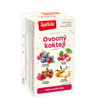 Apotheke Premier Ovocný koktejl směs čajů 20 sáčků