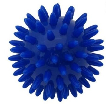 KineMAX Hedgehog Masážní míček ježek 6cm modrý