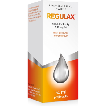 Regulax Pikosulfát kapky 7.23mg/ml gtt.sol.1x50ml