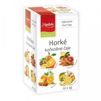 Apotheke Horké kořeněné čaje 4v1 20x2g