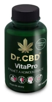 Dr.CBD VitaPro Paměť a koncentrace cps.60