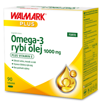 Walmark Omega-3 rybí olej 1000mg 90tob