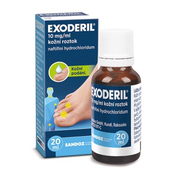 EXODERIL 10 mg/ml kožní roztok, 20 ml