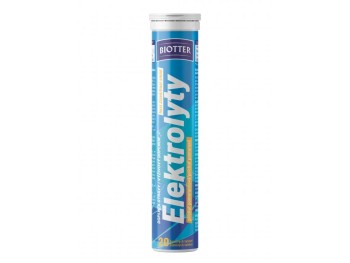 Biotter Elektrolyty šumivé tablety pomeranč 20ks