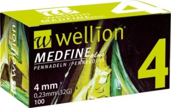 Jehly WELLION MEDFINE PLUS 32Gx4mm 100ks inz.pera