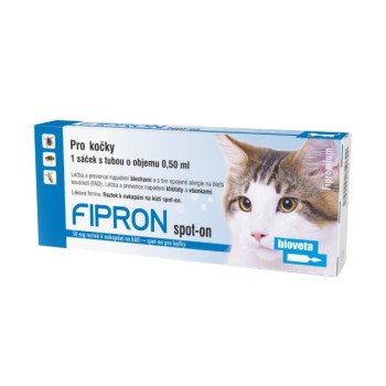 FIPRON 50mg k nakapání na kůži-spot-on pro kočky