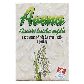 AVENA-Klas.toalet.mýdlo s extr.ovsa a peeling 100g