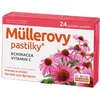 Dr.Müller Müllerovy pastilky s Echinaceou 24ks