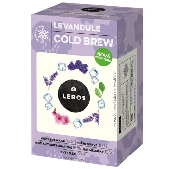 LEROS Levandule Cold Brew nový 20x1.2g