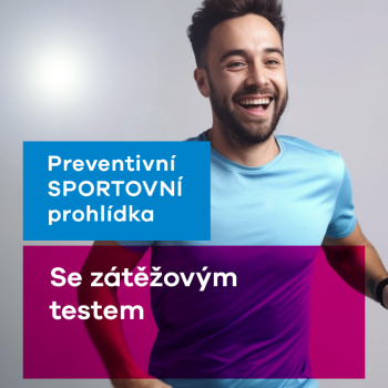 Preventivní sportovní prohlídka se zátěžovým testem