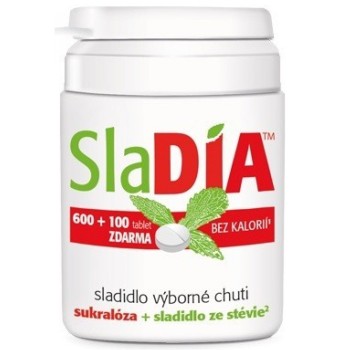 SlaDIA sladidlo 600+100 tablet ZDARMA