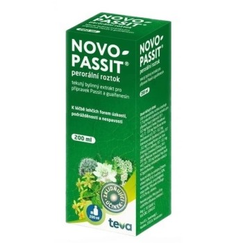 Novo-Passit 77.5mg/ml+40mg/ml perorální roztok 1x100ml
