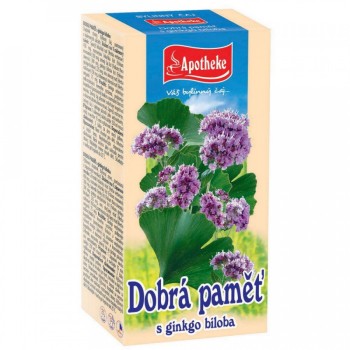 Apotheke Dobrá paměť čaj 20x1.5g