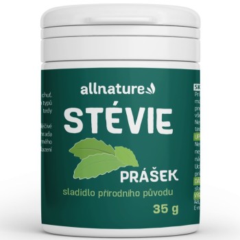 Allnature Stevia prášek 35g