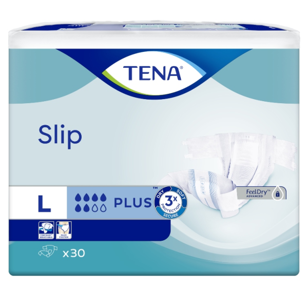 TENA Slip Plus Large ink.kalh.30ks 710700