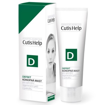 CutisHelp Defekt konopná mast regenerační 50ml