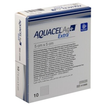 Aquacel Ag+ extra 5x5cm 10ks