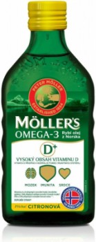 Mollers Omega 3 D+ 250ml