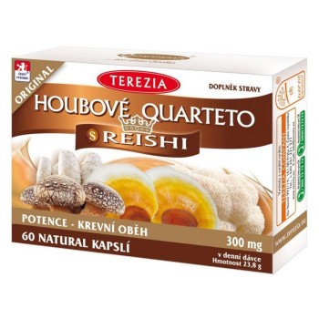 TEREZIA Houbové Quarteto s reishi 