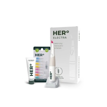 HERBADENT HERo ELECTRA mezizubní elektrický kartáček