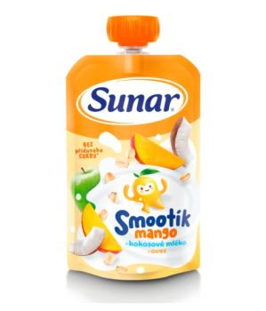 Sunar Kapsička Smootik mango kokos.ml.ov.12m+ 120g