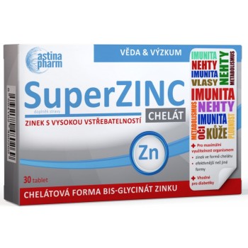 Astina SuperZINC CHELÁT tbl.30
