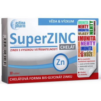 Astina SuperZINC CHELÁT tbl.30