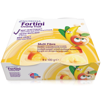 Fortini Creamy Fruit Multi Fibre letní ov. 4x100g